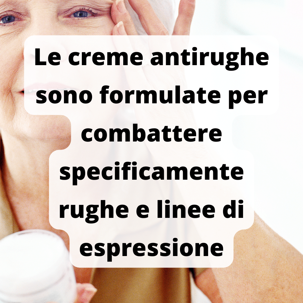 differenze tra le creme antirughe e le creme antiage in maniera semplice