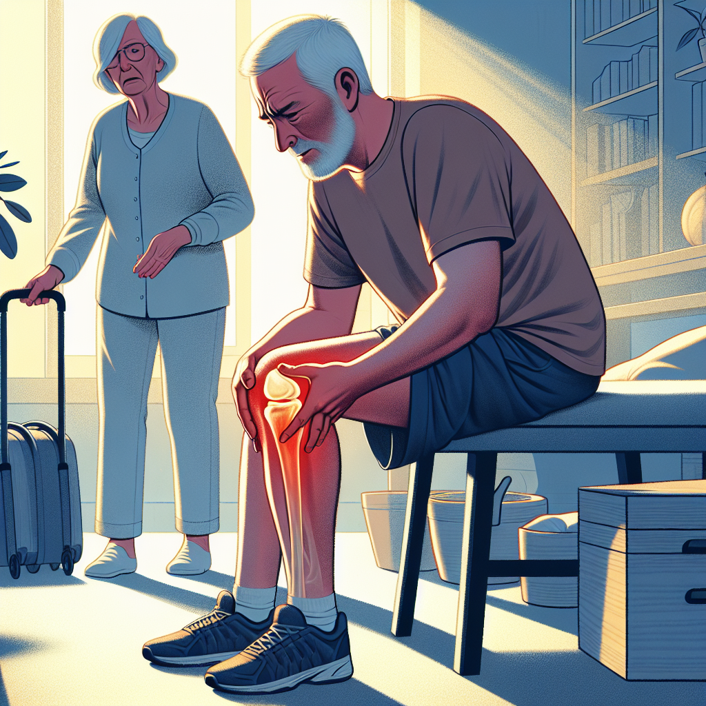 Dolore al ginocchio interno a 70 anni: cosa fare