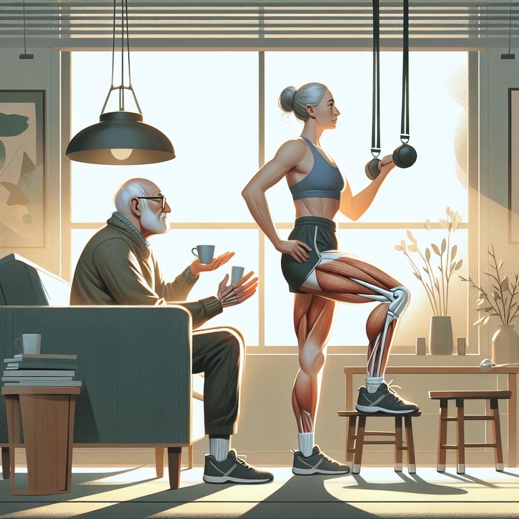 Come migliorare la forza delle gambe a 60 anni